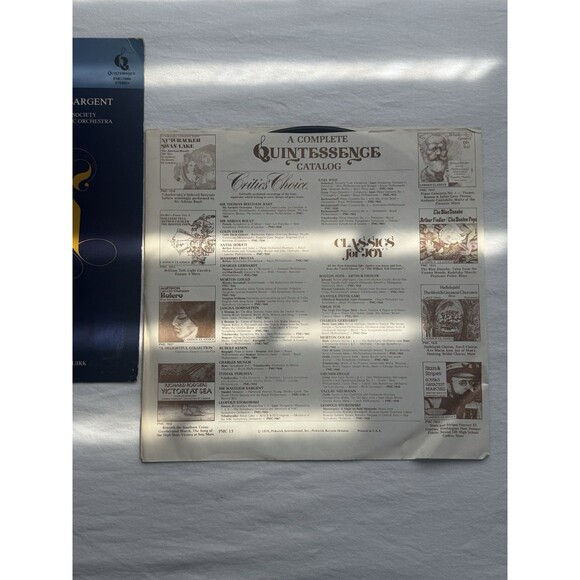 Highlights From Handel's Messiah: Sir Malcolm Sargent: Vinyl LP - Picture 3 of 3